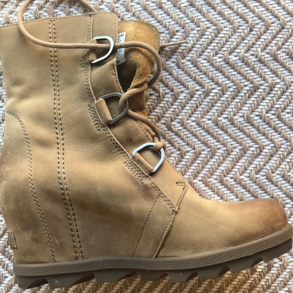 Sorel Joan of Arctic Wedge II size 8 in kettle